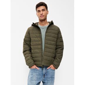 Old Navy Water-Resistant Narrow Channel Jacket - Heritage Green in Kuwait