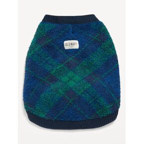 Old Navy Cozy Sweater for Pets - Navy Plaid (Match the Fam!) in Kuwait