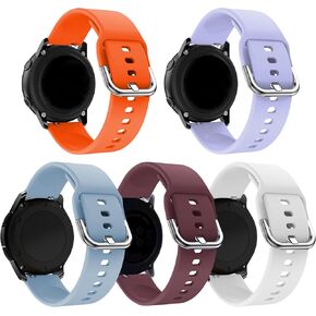 5 أحزمة ساعة من السيليكون متوافقة مع Amazfit Active Max/Bip 5، in Kuwait