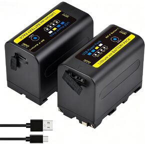 Tectra NP-F750 Battery for Sony NP-F970 F770 F550 Battery LED Video Light in Saudi Arabia