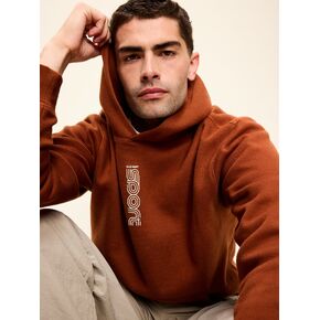 Old Navy Baseline Fleece Popover Hoodie - Horse Chestnut in Kuwait