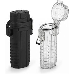 2 Pcs Waterproof Lighter Case Cover Holder for BIC Regular Lighters Sleeve in Saudi Arabia