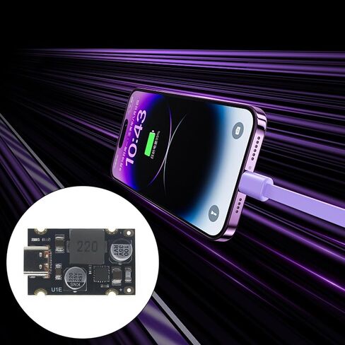 Type C Interfaces PD65W Fast Charging Module Support Multi-Protocol for Phones, Tablets, Laptops, Fast Charging Compatible Circuit in Kuwait