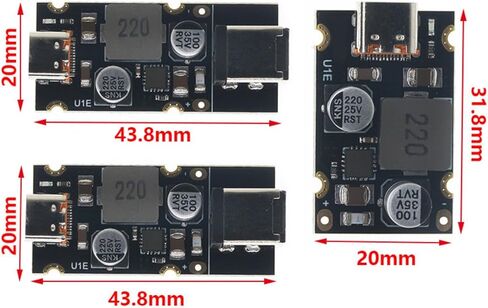 Type C Interfaces PD65W Fast Charging Module Support Multi-Protocol for Phones, Tablets, Laptops, Fast Charging Compatible Circuit in Kuwait