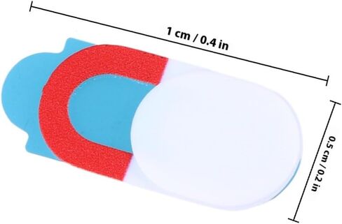 Oval Webcam Privacy Cover Set 6 Pieces, Durable Plastic for Laptop in Saudi Arabia