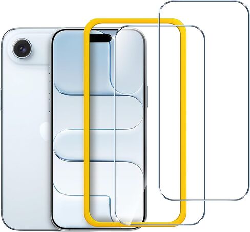 ivoler Screen Protector for iPhone Air 6.5" Tempered Glass 2-Pack in Saudi Arabia