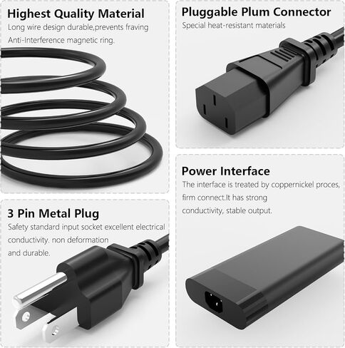 150W 917649-850 Laptop Charger Compatible with HP ZBook 15 16 17 15u 15v Power 16 G11 Fury 15 16 G10 G11 Studio 16 G4 G5 G7 G8 G9 G10 in Saudi Arabia