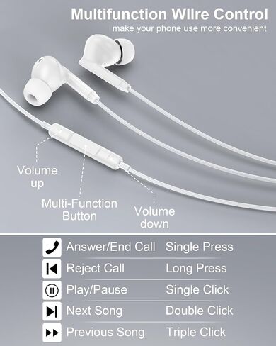 Earbuds Wired for iPhone 18 17e 17 Pro Max 17Pro Air Pods 16e 16 Plus USB C in Kuwait