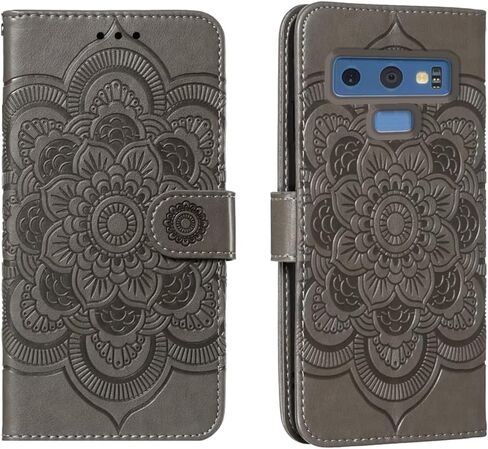 Wallet Case for Samsung Galaxy Note 9, Card Holder, Pink in Saudi Arabia