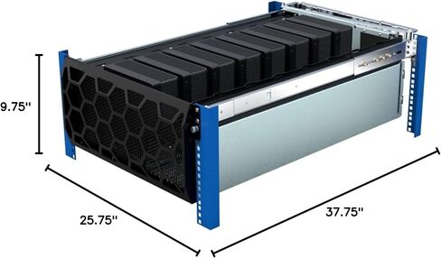 RackSolutions 5U HyperShelf for 8 Dell Precision 3260 Compact Workstation in Saudi Arabia