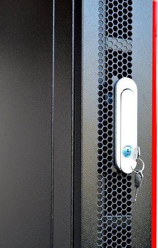 Sysracks 18U450mm Wall Mount Network IT Server Cabinet Enclosure Rack HQ Fully Equipped !! Free! Shelf, Cooling Fan, 8-Way PDU, Wheels & More (Black) in Saudi Arabia