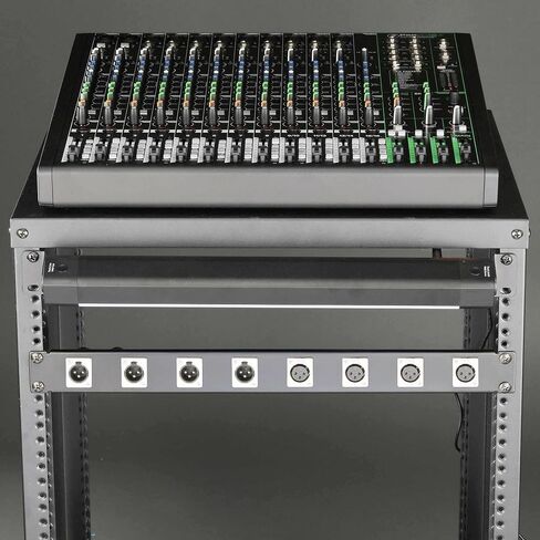 1U Rack Panel for 19" Standard Rackmount & 8 D-Series Connectors in Saudi Arabia
