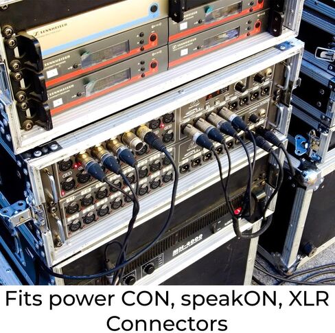 1U Rack Panel for 19" Standard Rackmount & 8 D-Series Connectors in Saudi Arabia