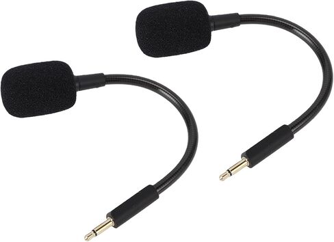2Pcs Clear Sound Headset Microphones for V3 Wired USB Gaming Headset Convenience Plug and Play in Saudi Arabia