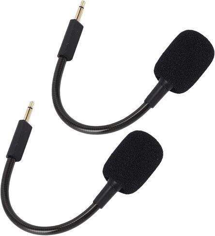 2Pcs Clear Sound Headset Microphones for V3 Wired USB Gaming Headset Convenience Plug and Play in Saudi Arabia