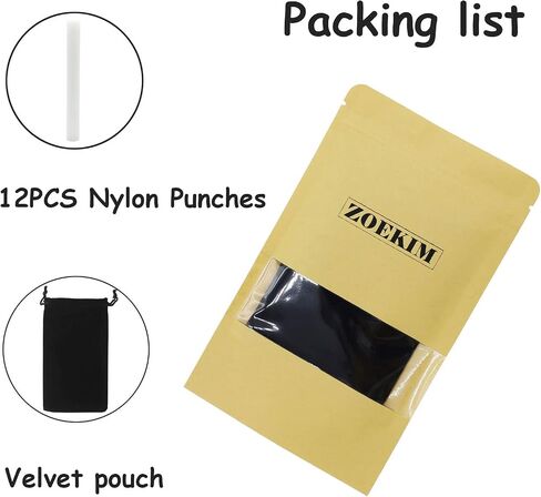 12 PCS Nylon Front Sight Drift Punch Tool for Glock or Colt 1911 in Saudi Arabia