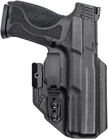 Tulster Oath IWB Kydex Holster fits: M&P / M2.0 4" / 4.25" 9/40 | Optic Compatible Inside the Waistband Appendix Concealed Carry in Saudi Arabia
