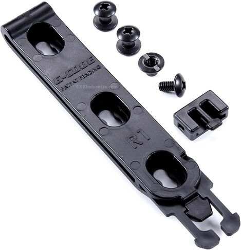 HolsterSmith G-Code Molle Clip Attachments - OWB Locking Design (Outside-The-Waistband) - (for 1.75-3.00 inch Straps & Belts) - for KYDEX Holsters, Sheaths, Tools, Mag Pouch in Saudi Arabia
