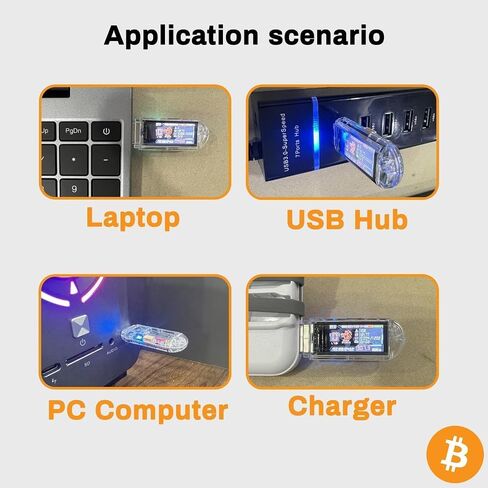 New NerdMiner V2 300KH Nerdminer Dongle USB 3W Bitcoin Solo Lottery Miner Win 3.125 BTC with Low Power Consumption WiFi Connection USB-A Power in Kuwait