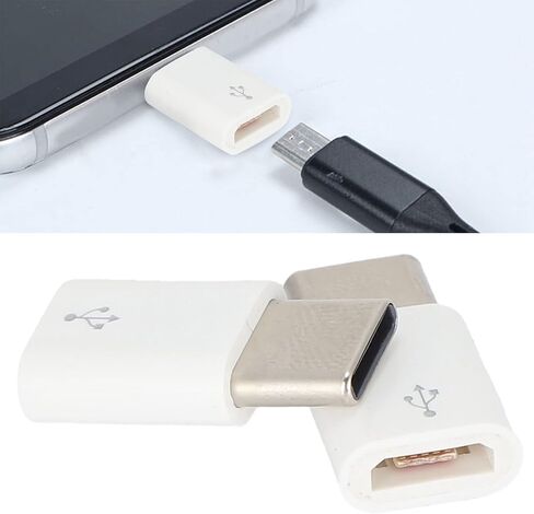 Micro to TypeC Adapter, Compact and Durable USB C Converter for in Saudi Arabia
