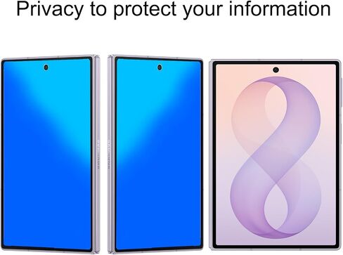 2 Pack Matte Front Privacy Screen Protector for Samsung Galaxy Z Fold 8 in Saudi Arabia