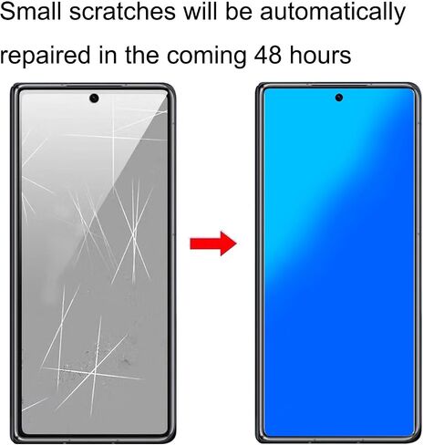 2 Pack Matte Front Privacy Screen Protector for Samsung Galaxy Z Fold 8 in Saudi Arabia