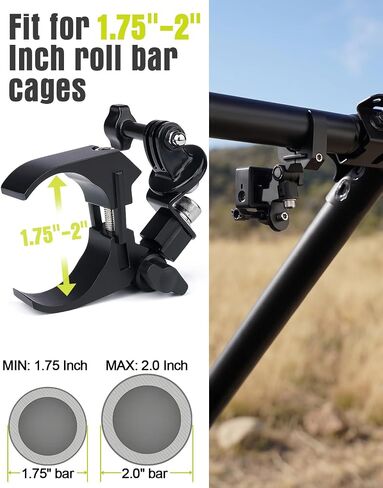 UTV Camera Mount for 1.75"-2" RollCage Mount in Kuwait