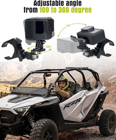UTV Camera Mount for 1.75"-2" RollCage Mount in Kuwait
