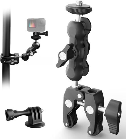 NearStream Super Clamp Camera Clamp Mount with 360°Ball Head, AW-CZT-04 in Saudi Arabia
