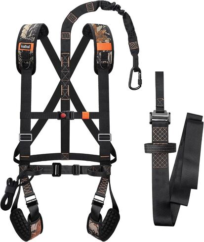 Kalkal Tree Stand Harness, Adjustable Hunter Safety System Harness for Tree-Stand, Lightweight Hunting Safety Harness for men in Saudi Arabia