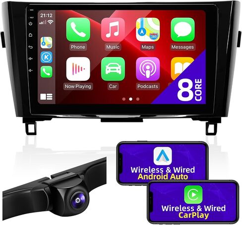 for Nissan Rogue 2014 15 2016 2017 2018 Radio Stereo Wireless Carplay Auto in Saudi Arabia