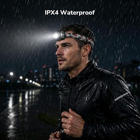 Lepro Dual Power Headlamp USB-C Charge & AAA Battery Motion Sensor 2 Pack in Kuwait