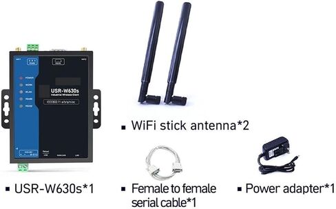 USR-W630s Wireless Serial/Ethernet to Wi-Fi Converter Dual Band in Saudi Arabia