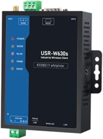 USR-W630s Wireless Serial/Ethernet to Wi-Fi Converter Dual Band in Saudi Arabia