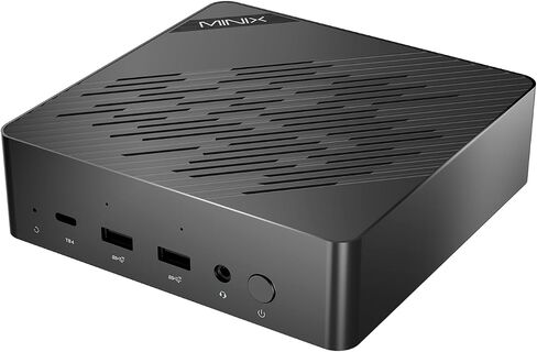 MINIX EU512-AI Mini PC Intel Core Ultra 5 125H 16GB DDR5/512GB SSD 8K Quad Output/Thunderbolt 4/Whisper-Quiet Office Design/AI Boost NPU/Dual 2.5G/Wi-Fi 6E Windows 11 Pro Home & Business Computer in Kuwait