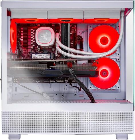Skytech Gaming Azure 3 Gaming PC, AMD Ryzen 7 9700X 3.8GHz, NVIDIA RTX 5060, 1TB NVMe SSD, 16GB DDR5 RAM 5200, 850W Gold ATX 3 PSU, 360 ARGB AIO, Wi-Fi, Win 11, Desktop in Kuwait