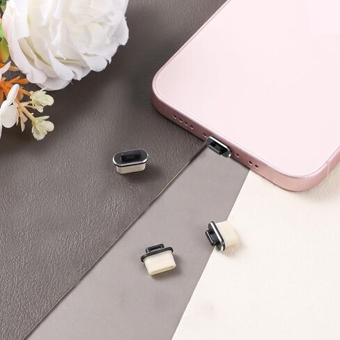 4 Pcs USB-C Dust Plugs with Easy-Grip Tab Anti-Dust USB-C Port Cover in Saudi Arabia