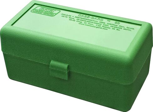 MTM 50 Round Flip-Top Rifle Ammo Box WSM, 45-70 (Green), 3.08-Inch (RMLD-50-10) in Saudi Arabia