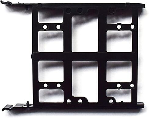 2.5 Inch to 3.5 Inch Hard Drive Mounting Bracket Adapter for Desktop Internal Drive Bay, SSD Tray Converter Holder, Black Storage Expansion Kit in Saudi Arabia