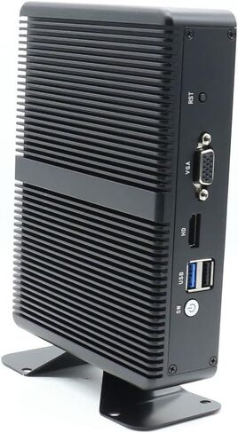 Cheap Mini PC 4GB RAM 64GB SSD, Intel Quad Core J1900, 4 Intel I211 LAN Micro Computer, VGA, HDMI, Firewall Router Compatible with OPNsense in Kuwait