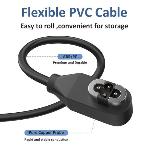 Amzpas Charging Cable for Shokz OpenSwim Pro S710 Bone,Magnetic Charger for USB-C & USB-A to 4-Pin Magnetic Connector Replacement Charger Cord for Bone Conduction Headphones 3.3ft,2-Pack in Saudi Arabia