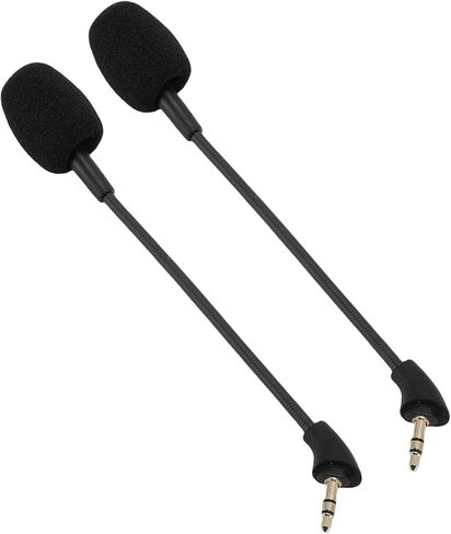 Mic Replacement, Microphone Boom Fits for Cloud Mix Headphone, Noise Cancelling Gaming Headset with Detachable Microphone, 2 PCS in Saudi Arabia