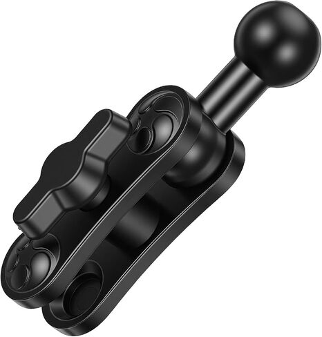 Andibro 17mm Ball Mount Extension Adapter, Aluminum 360° Rotation Extension Rod for Car Phone Holder Air Vent Dashboard Compatible with GPS Mount in Kuwait