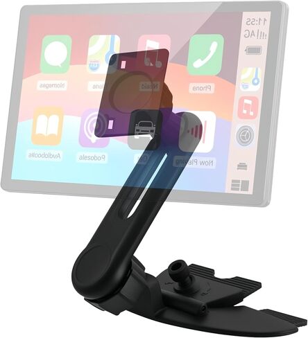 CD Slot Mount for Carplay Screen 17mm Ball for Garmin GPS/Phones in Saudi Arabia