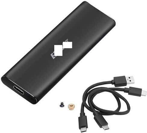 USB3.1 M.2 NVME Mobile Hard Disk Box Ultra-high Speed PCIe to GEN2 Solid State SSD Thunderbolt 3 Type-c in Saudi Arabia