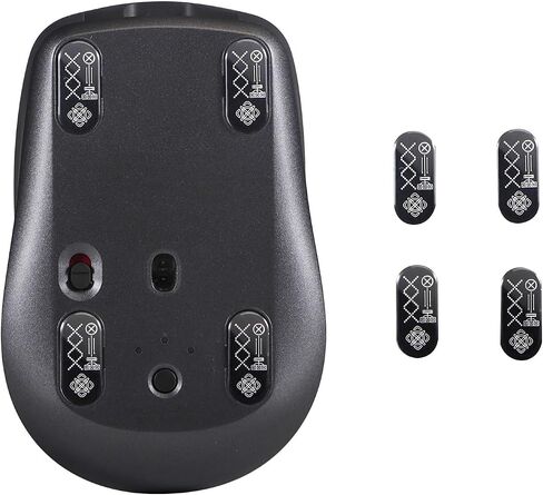 Glass Mouse Skates for Logitech MX Anywhere 3S/3 Mouse Feet Pads Smooth Durable Slim 2.5D Curved Edge Game Mice Feet Replacement Accessories(Earth Pattern) in Saudi Arabia