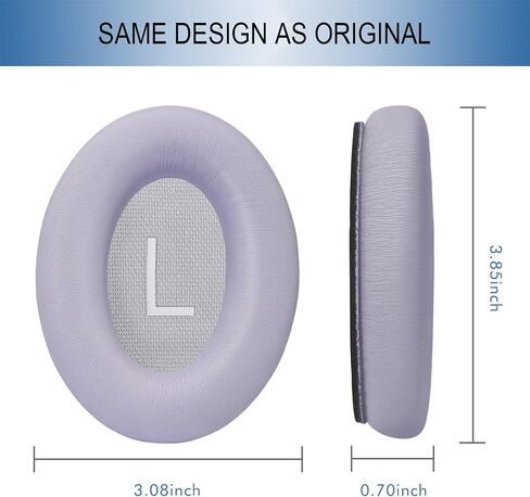 GEVO Ear Pads Replacement for Bose QC45 & QC SE Headphones, Chilled Lilac in Kuwait