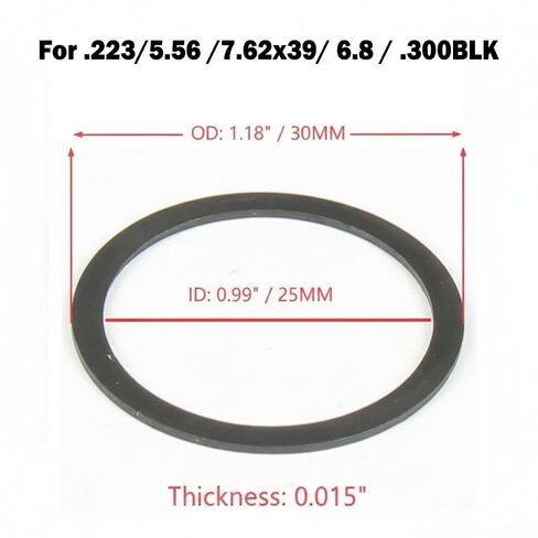 TACFUN 20pcs Barrel Nut Shim (Washer) Spacers Adjustment in Saudi Arabia