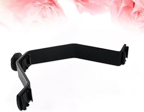 Triple Shoe Bracket V-Type Mount for Dv and DSLR Camera Metal Black in Kuwait