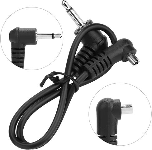 Flash Sync Cable with 3.5mm Jack Plug to PC Screw Lock in Saudi Arabia